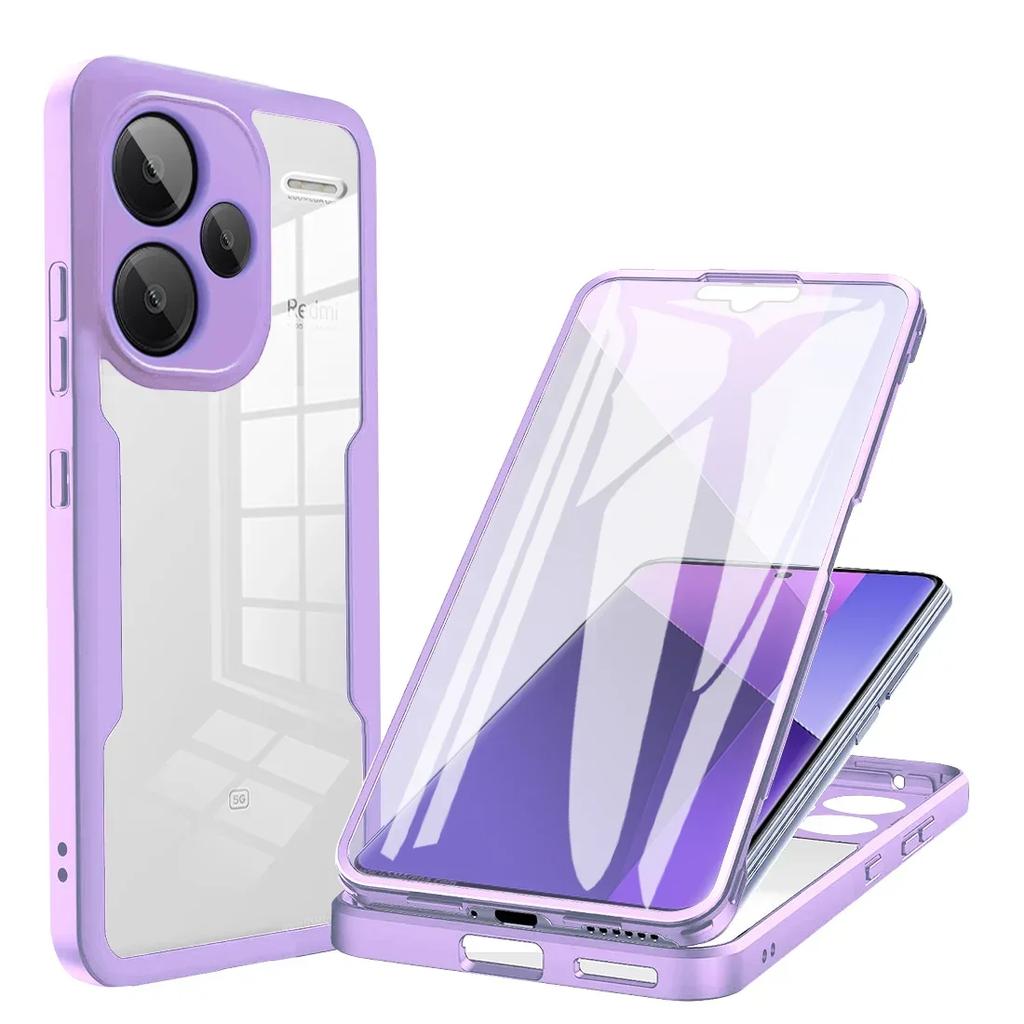 360 Full Protection Case for Note 14 13 Pro Plus 4G 5G POCO X6 F6 F5 M6 Pro C75 C65 Xiaomi 14T Pro 14 Ultra Redmi 14C 13C Cover