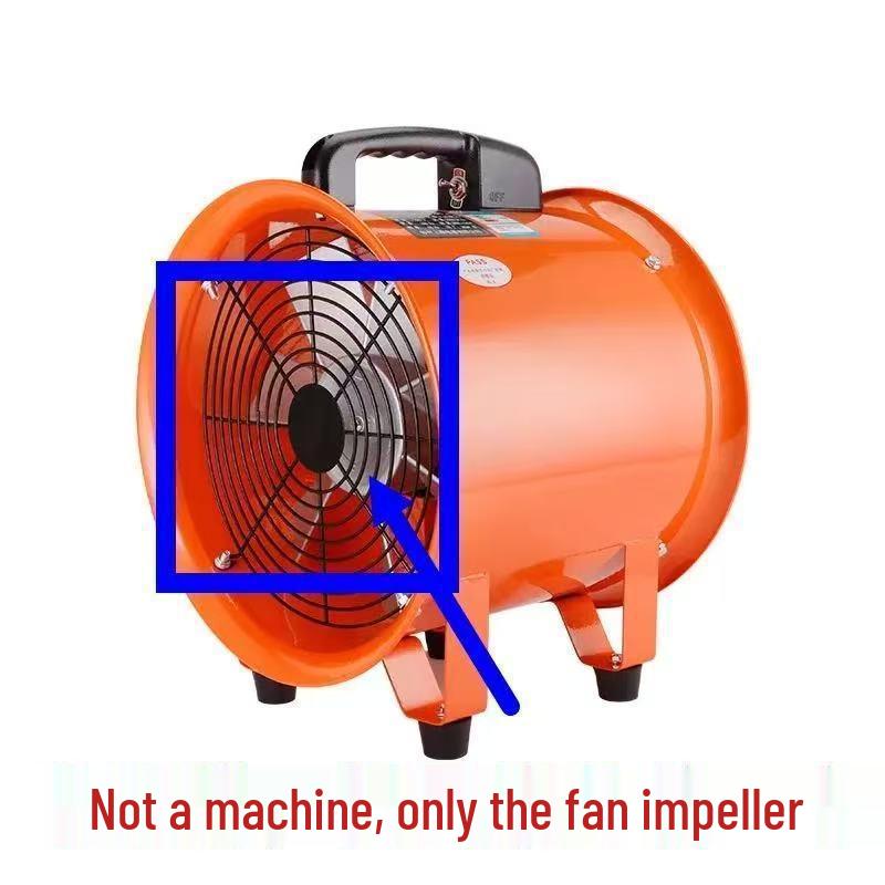 220V Mobile Axial Exhaust Fan for Industrial Ventilation