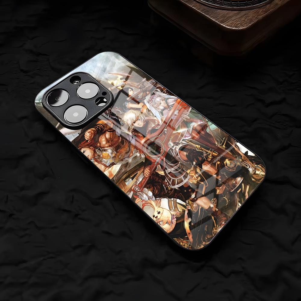 X-Xenoblade C-Chronicles Phone Case For IPhone 17 Air 16 E Pro Max 15 14 13 Mini 12 Pro 11 Max Plus Black Glass Cover