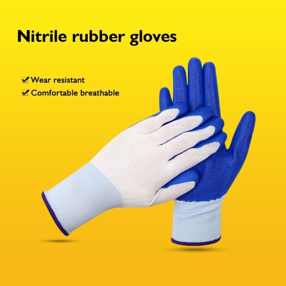 Non-slip Labor Gloves Coating Nylon PU Safety Gloves New Work Gloves