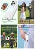 Mini Magnetic Selfie Stick with Remote and Screen Mirroring for Vlogging