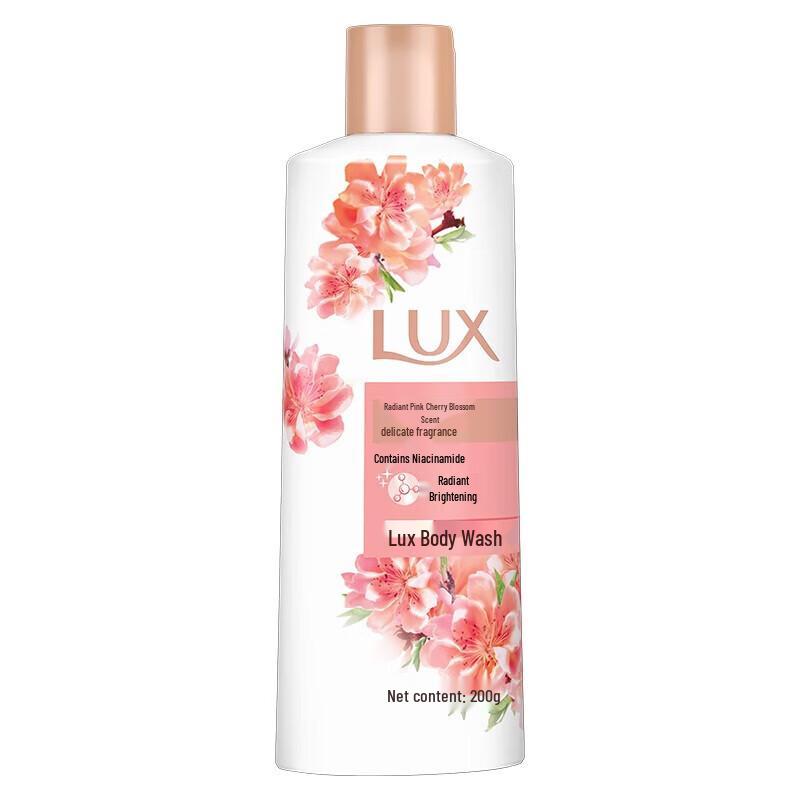 Lux Delicate Skin Brightening Pink Cherry Blossom Shower Milk