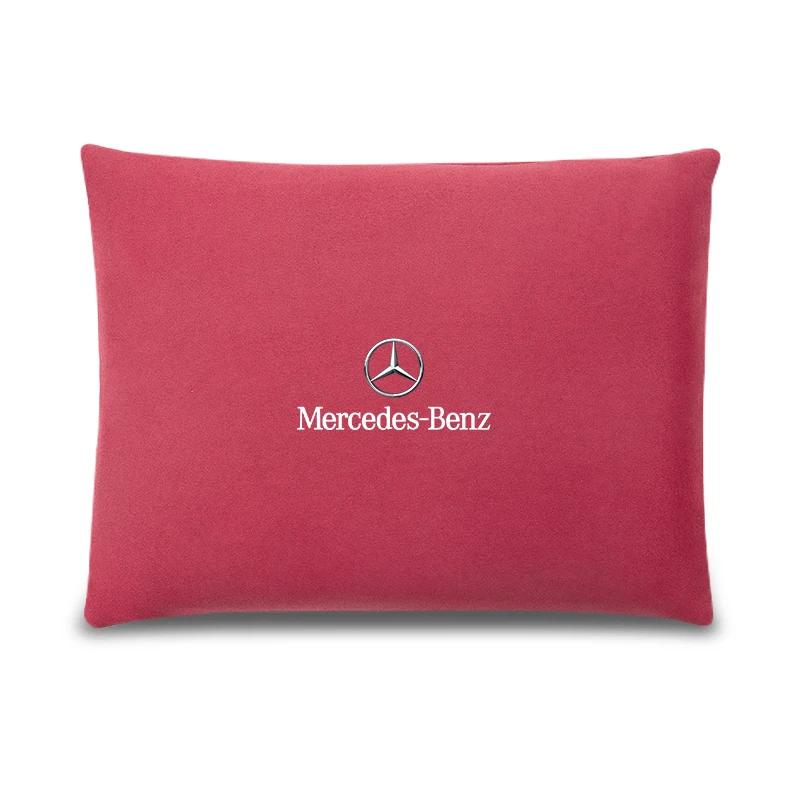 UKBCM1 2025 Hot High Quality Car Headrest Neck Support Seat Soft Lumbar Pillow For Mercedes Benz AMG W204 W205 W203 W211 W212 W213 W201