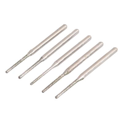 Schmuckbohren Glasbohren Diamantbeschichtete Bohrer Schmuckbohrer 1,0 mm Kopfdurchmesser 1,2 mm Kopfdurchmesser