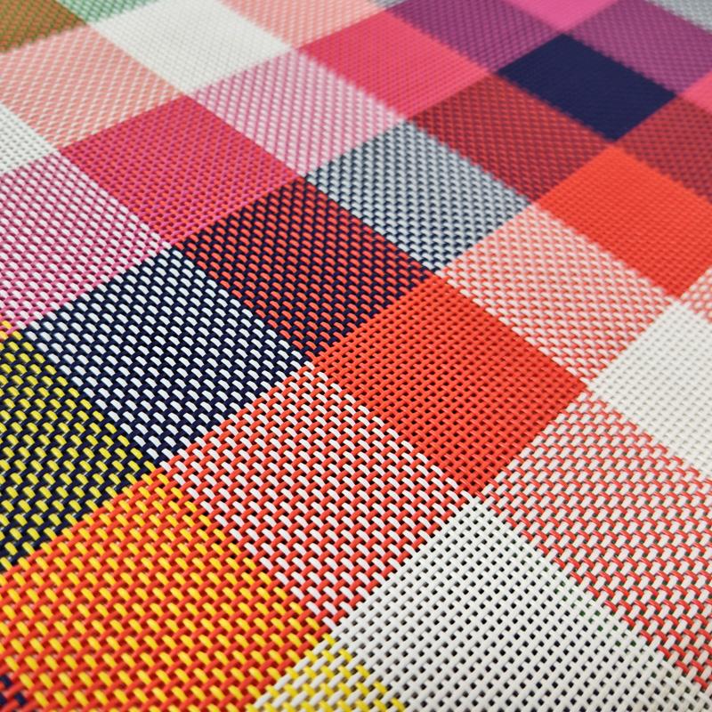 STARUNK Free Sample Waterproof PVC Coated Polyester Mesh Fabric Wear-resistant Breathable PVC Outdoor Mesh Fabric for Chairs