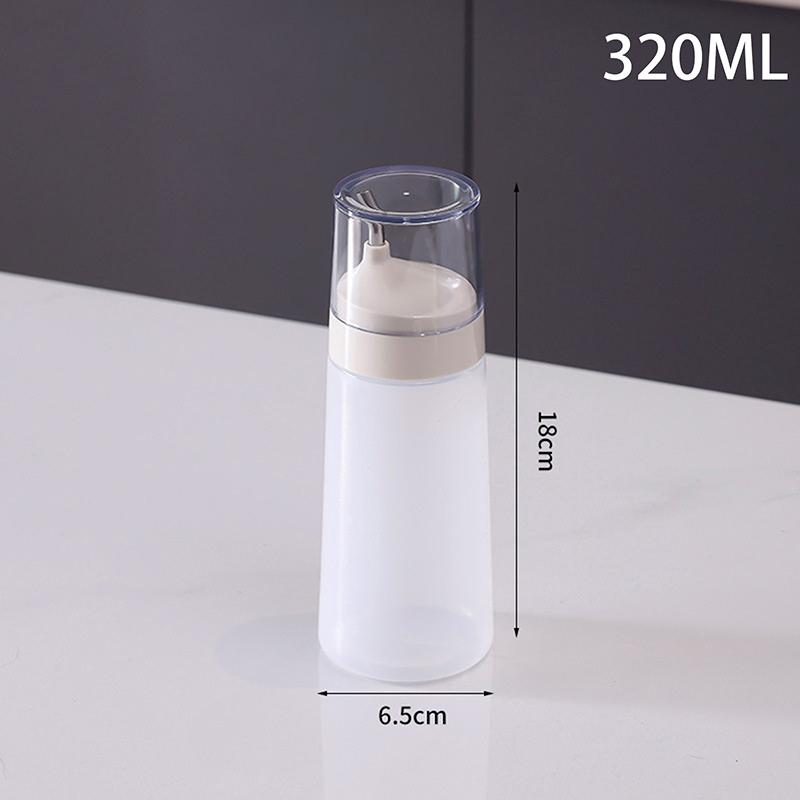 

320-420ml Plastic Pointed Mouth Squeeze Type Made Environmentally Friendly Bottles Containers For Sauces Ketchup BBQ Syrup Oils