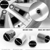 For Mercedes Benz AMG A B C E G CLA W211 W203 W204 C260 E300L 4Pcs Metal Car Styling Wheel Tire Valve Caps Cover Accessories