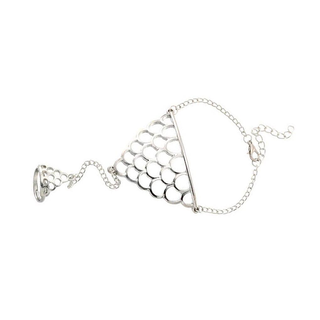 Alloy Bracelet Adjustable Hand Harness Bracelet Chain Women Girl Hand Jewelry