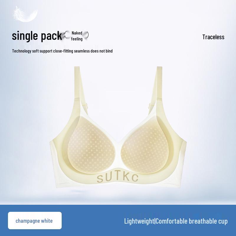 Охлаждающий бесшовный женский летний ультратонкий бюстгальтер с подкладкой - Улучшает, приподнимает, поддерживает и антибактериальный L (36/80ABC)