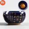 Hi Keramické srdce Sutra šálek na čaj Porcelain Leaf Master šálek na čaj Zen Buddha Kancelářský hrnek na vodu Domácí dekorace Nádobí na pití