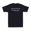 Fvck Off Morse Code Secret Message Funny Morse Code Rude Saying Men's T-Shirt Unisex T-Shirt