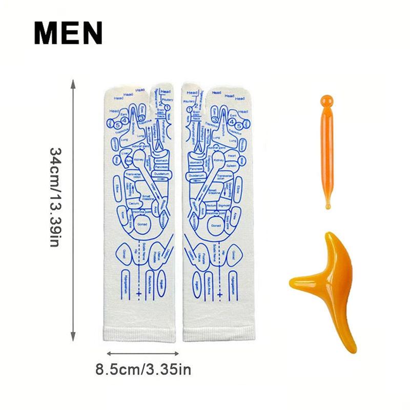 

Носки для акупунктуры, массажные носки для ног, набор, снимающие усталость, рефлекторные носки для ног