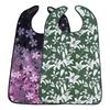 Reusable Adult Feeding Bib With Crumb Catcher Stylish Patterns Easy To Clean Polyester Fabric Waterproof Bib For Dining
