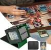 Deck Trading Card Card Game Deck Magnetic Holds 100 Waterproof PU Sleeve Top Loader Vertical Includes 2 Dividers 1 for Duel Masters Case, Case, Box,