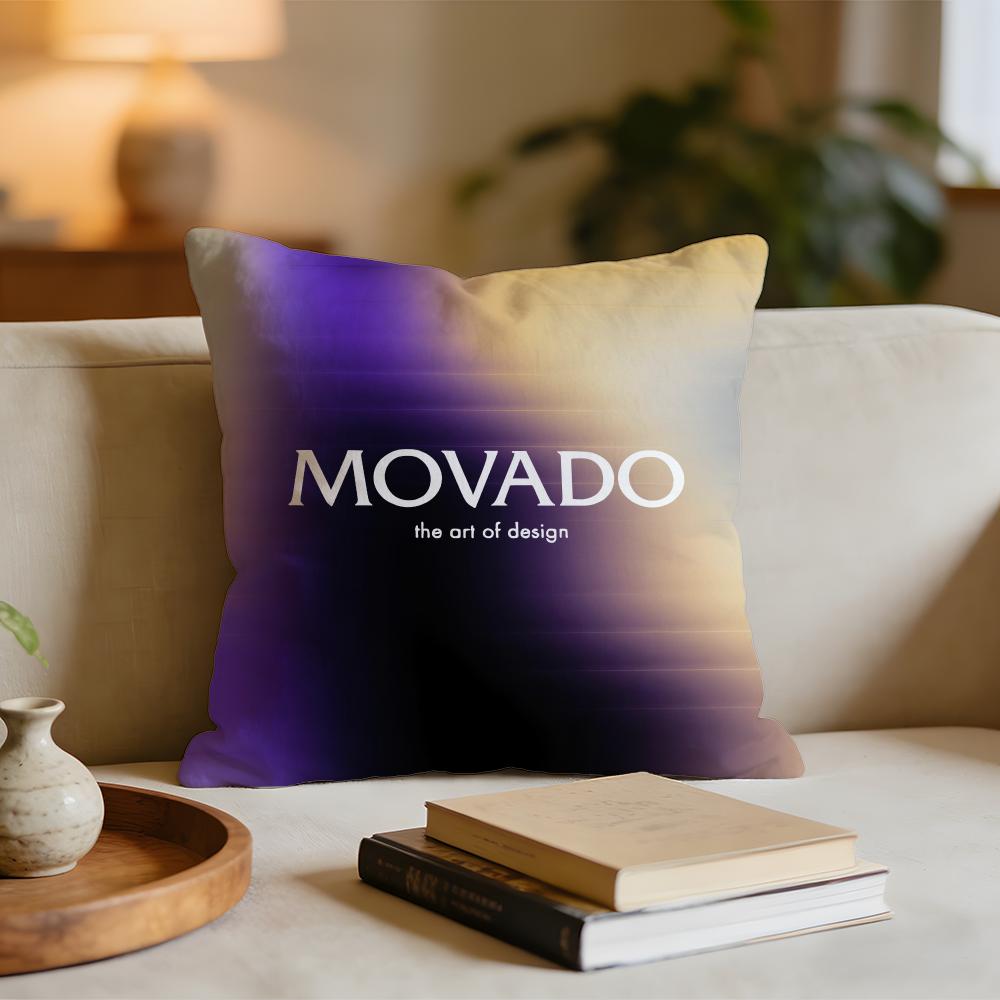 MMovadoS Cushion Cover Short Plush Pillowcase for Bed Sofa Carwashable
