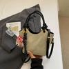 Trendy Fashion Bucket Bag Women's Autumn and Winter Simple Versatile Shoulder Bag High-end Casual Women's Bag