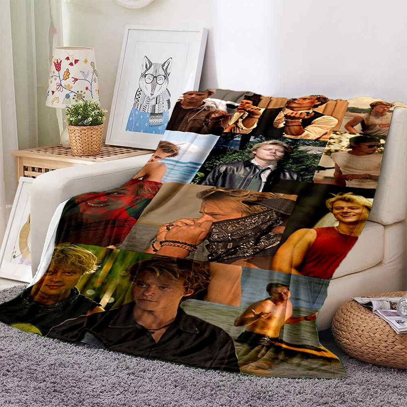 Coperta 3D Rudy Pankow Star JJ Maybank, Morbida Coperta Plaid per Casa Camera da Letto Letto Divano Picnic Viaggio Ufficio Coperta Regalo Bambini