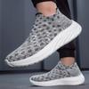 New Four Seasons Flying Weaving Large Size Men's and Women's Casual Shoes Lightweight Soft Sole Couple Mesh Sports Socks Shoes