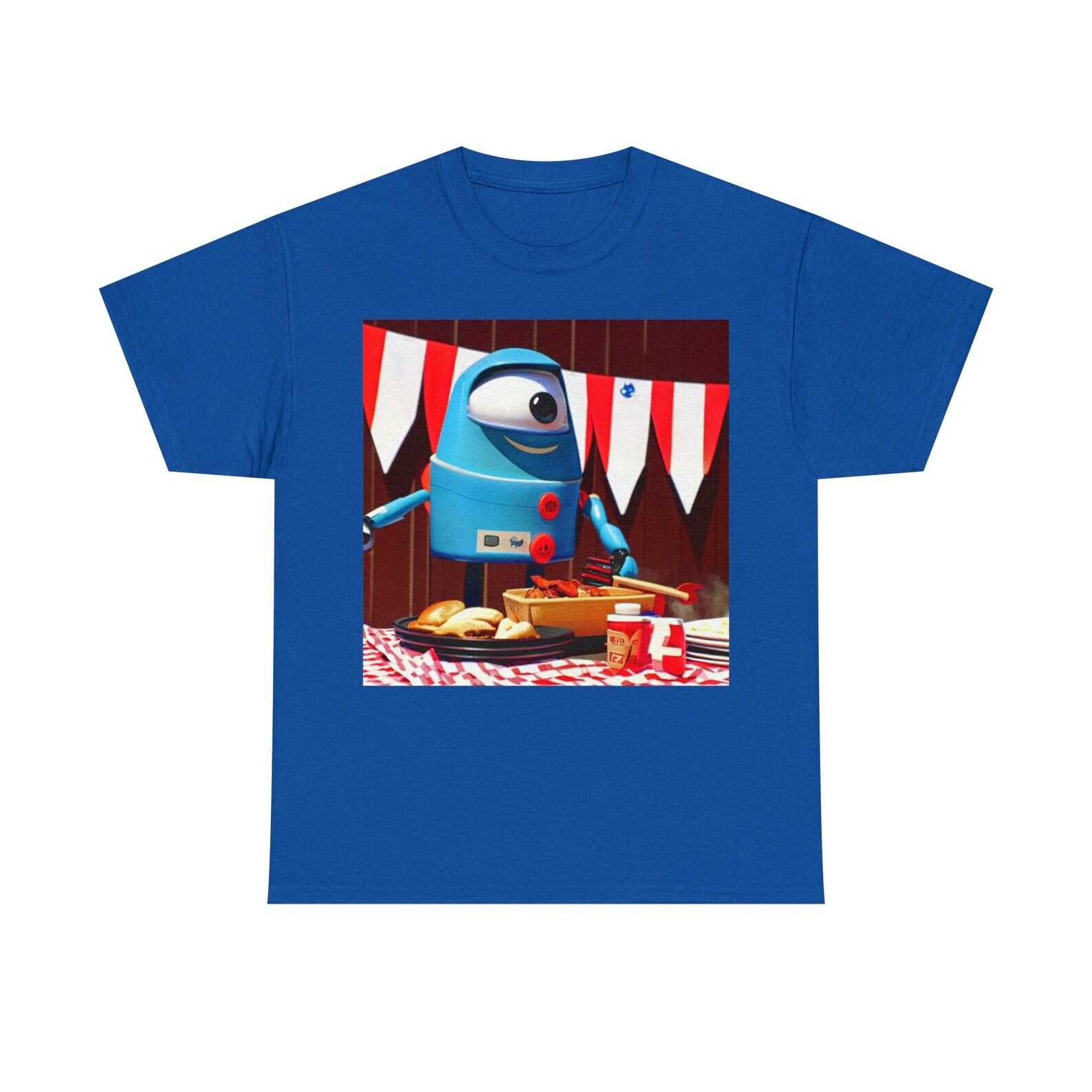 4th Of July BBQ Cotton Tee 160