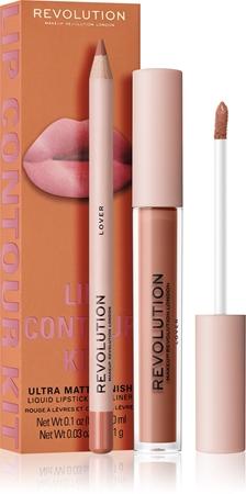 

Makeup Revolution Lip Contour Kit набор для губ TU прозрачный
