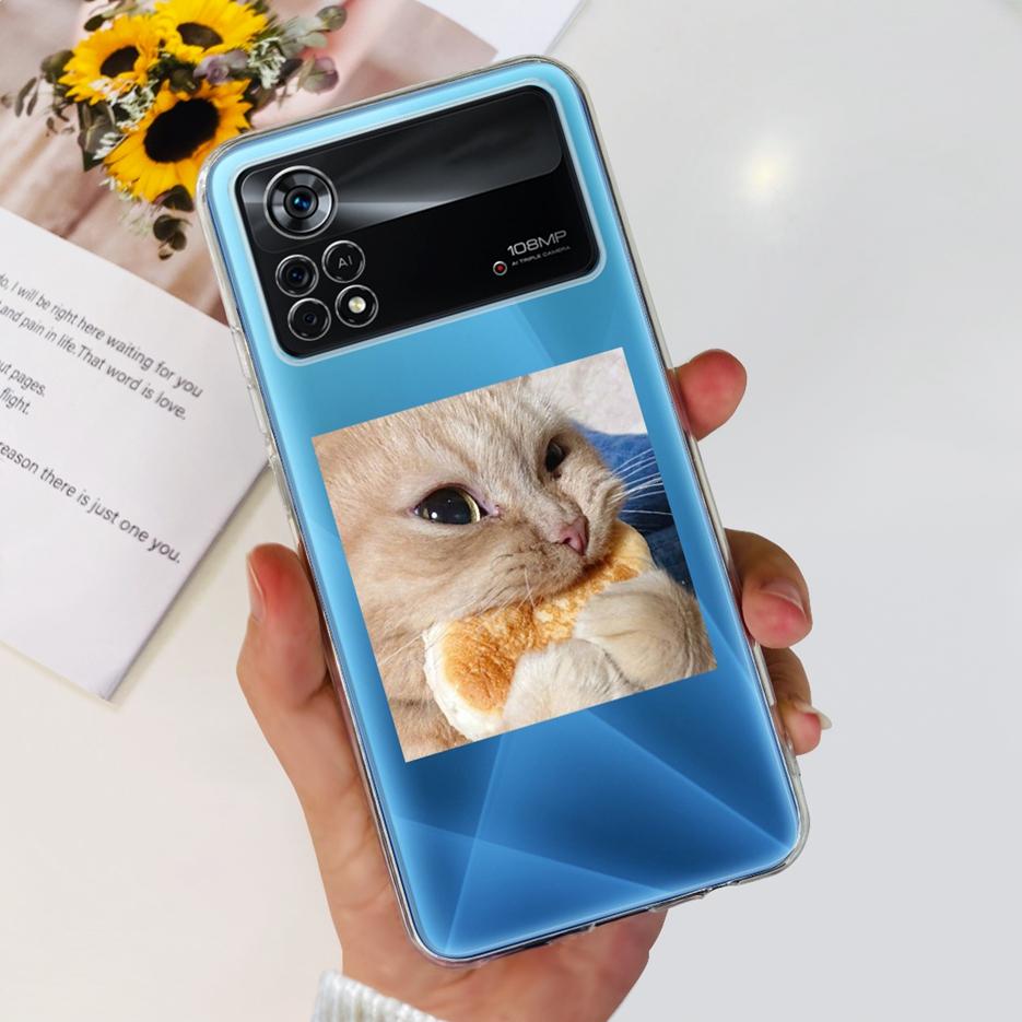 Für Xiaomi Poco X4 Pro 5G Hülle Stilvolle Bemalte Abdeckung Weiche Silikon Handyhülle Für Xiaomi Poco M4 Pro 5G M4Pro X4Pro Fundas Coque