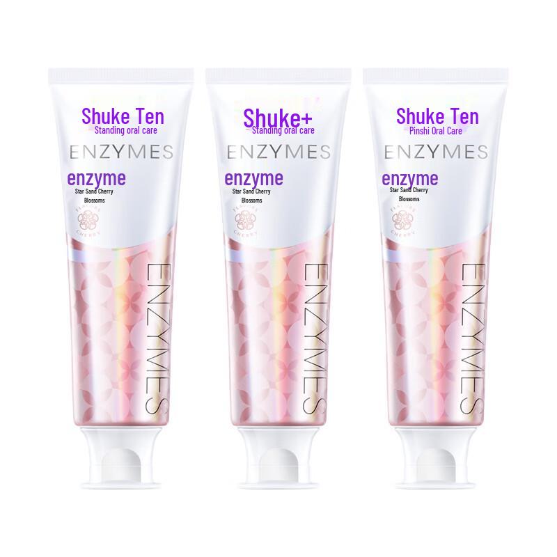 Shuke Enzyme Whitening Toothpaste (Star Sand Cherry Blossom)