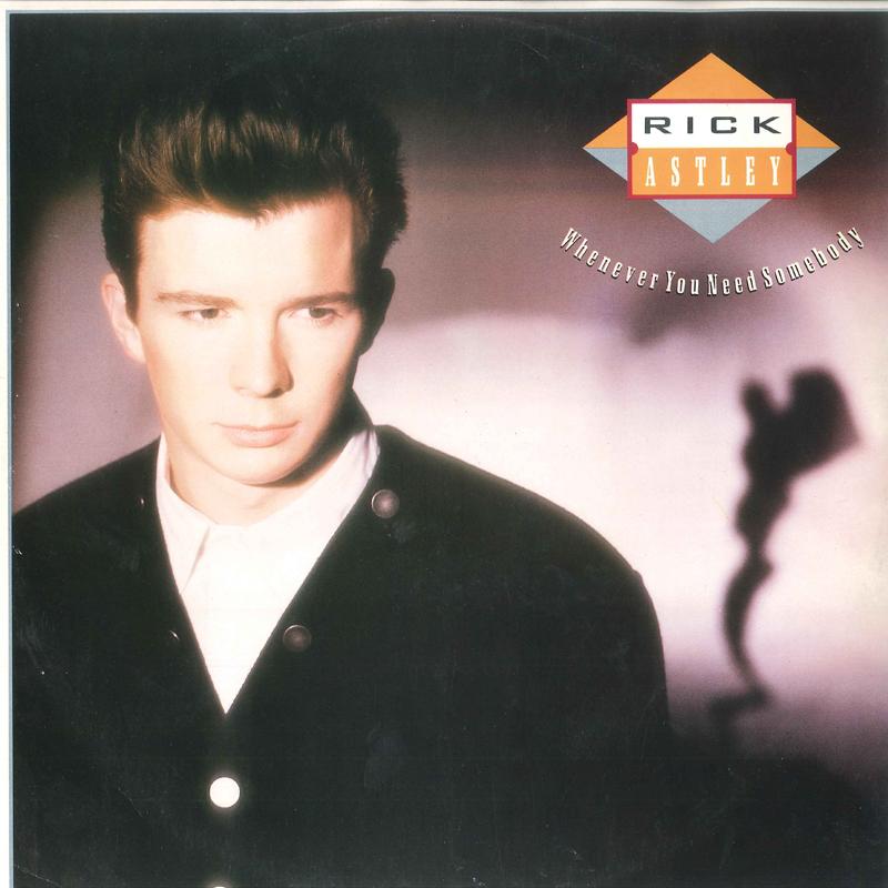 

12inch Record RICK ASTLEY Whenever You Need Somebody PT41568 RCA 1987 UK Dance Electronica Used