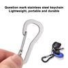 Locking Carabiner Carabiner SnapHook Portable Locking Carabiner Clips Spring SnapHook For Traveling Fishing Backpack Camping