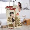 Cartoon B-BettyS BoopS Microfiber Beach Towel Absorbent Quick Dry Soft Yoga Swimming Resort Mountain Climbing Towel