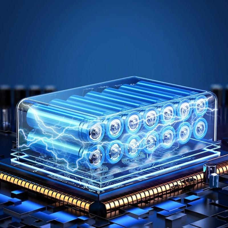 Functional Quick Charging Devices Compatible for AA 3A 9V Batteries Charging Adapters LED Light Easy and Convenient