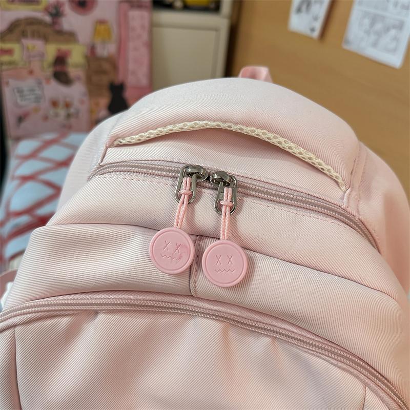 Women's Backpack Campus Large Capacity Backpack Student Schoolbag with Coin Purse