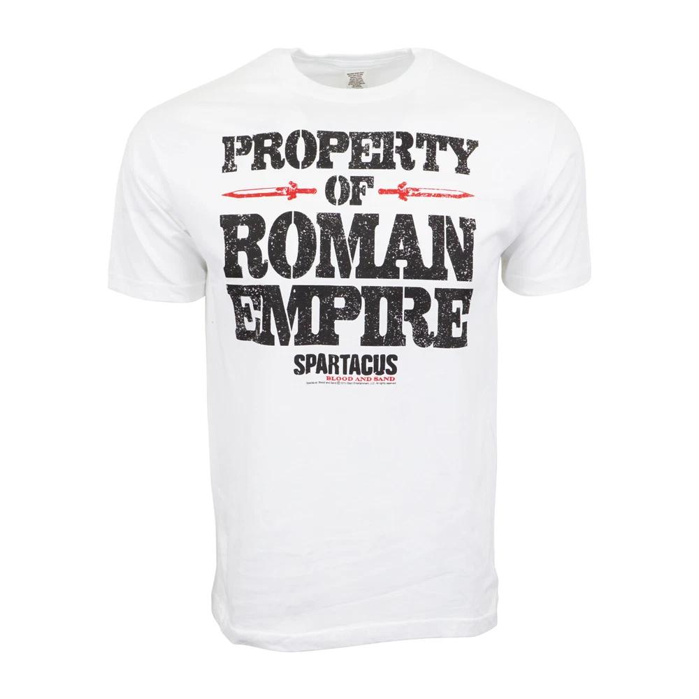 Spartacus Unisexs Gladiators Property Of Rounisex Empire T Shirt S