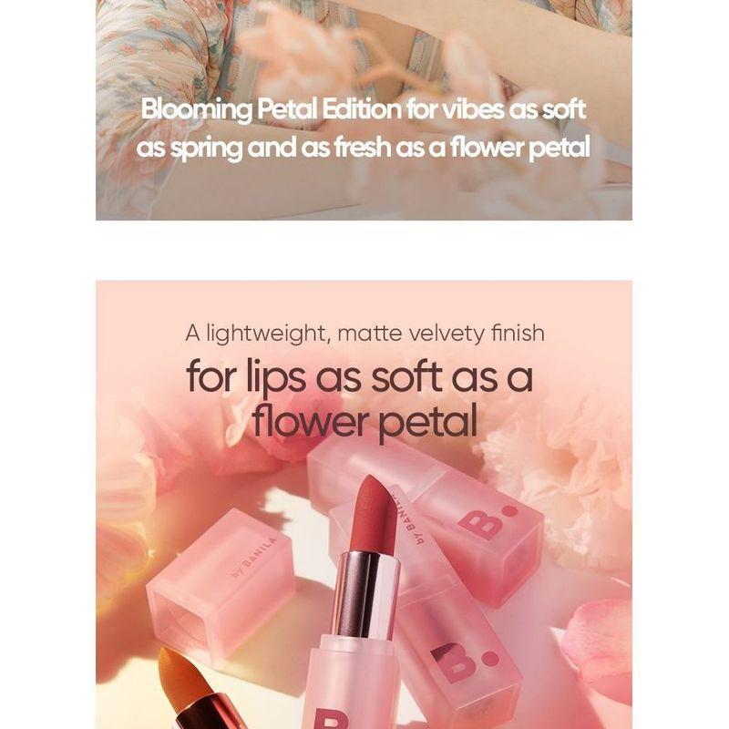 BANILA CO B by banila Batom Velvet Blurred Veil Edição Pétala Florida - 5 Cores