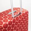 Ace Muffle Suitcase Cover, Small, Pocketable, 57cm, 62841, 10cm, Red (Geometric Design)