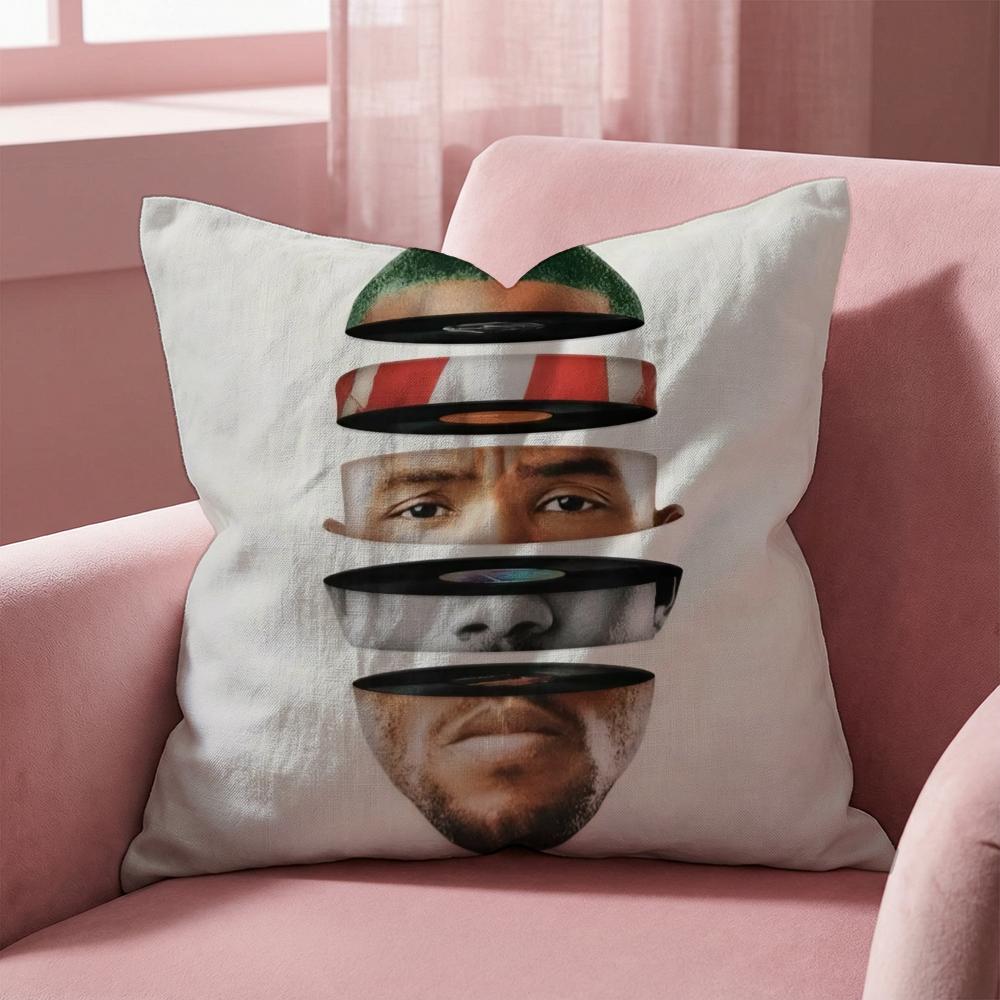 Blond F-Frank Singer O-Ocean Cushion Cover Multi-Scene Pillow Cover for Home & Car - Reversible, Soft & Durable for Daily Use