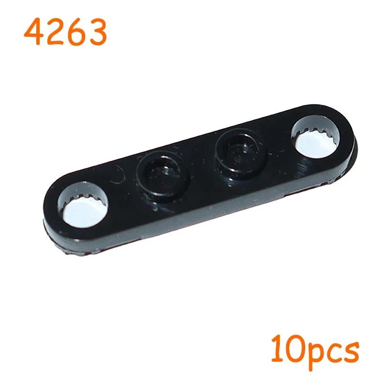 Non-Toxic Technical Plate With Toothed End Small Particle Building Blocks With Studs Moc Toy Parts 32124 32125 4263 2711 4262 4442 2719