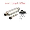Compatible Exhaust Pipe for Yamaha R3/R6/R15, Kawasaki Ninja 250/400, Duke 200, RC 390