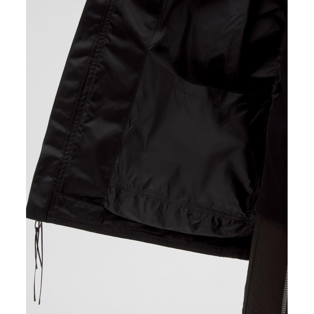 Lululemon Taffeta Removable Hood Collared Jacket  Slnsh Collection Black