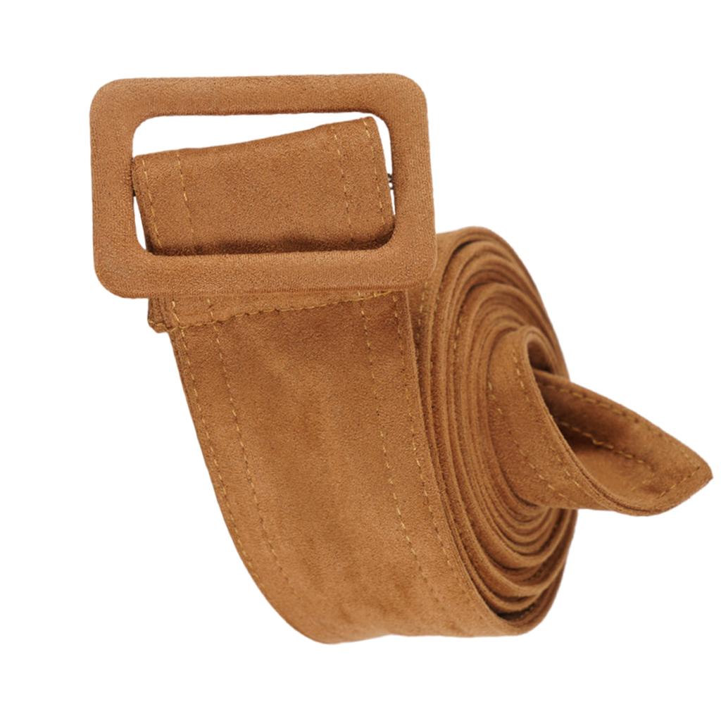 Women Wide Waist Belt Waistband Outerwear for Woolen Coat Multicolored Winter Coat Waist Belt with Buckle