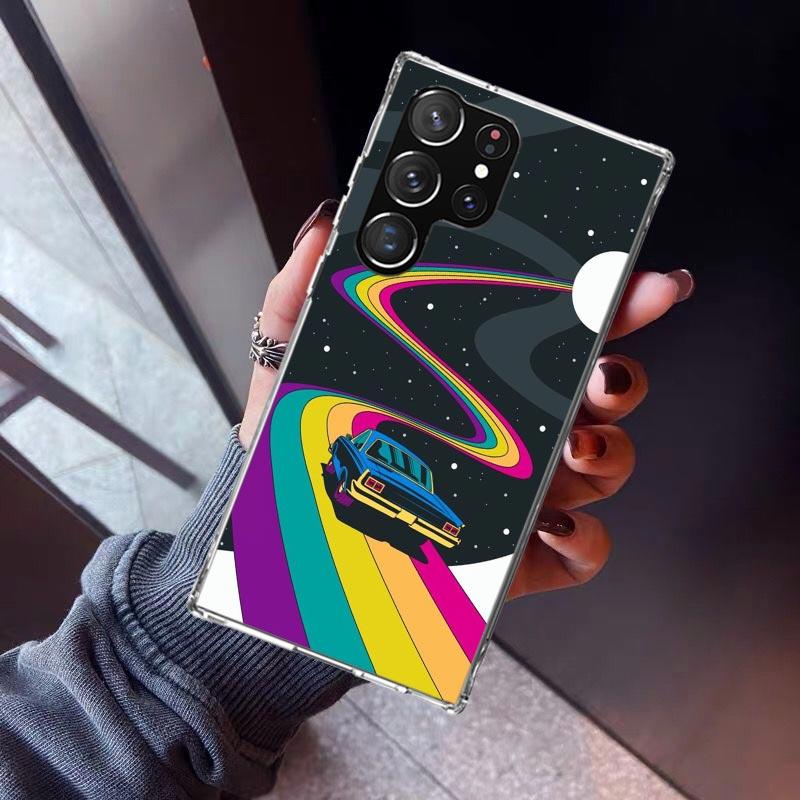 Love Is Love LGBT Rainbow Phone Case For Samsung Galaxy S23 S24 S25 Edge S26 Ultra S22 + S21 Plus S20 FE Cover Silicone Print Sh