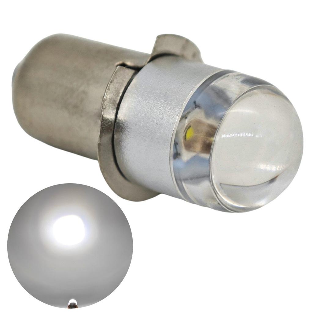 4 Pcs P13.5s LED Bulb LED PX13.5, P13, HS3 6-30V for Off-Road Flashlights