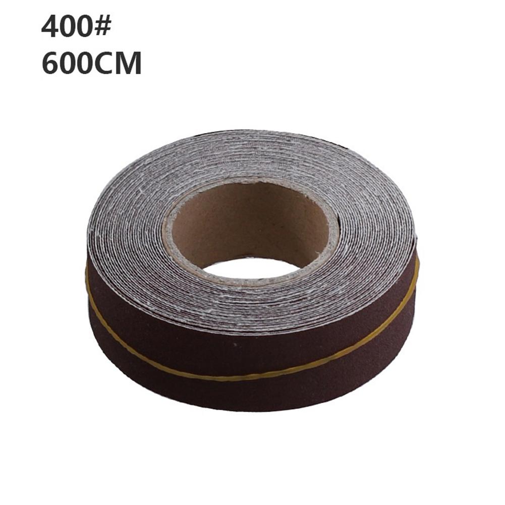 Sandpaper Sand Cloth Soft Tape Abrasive Paper 6 Meters