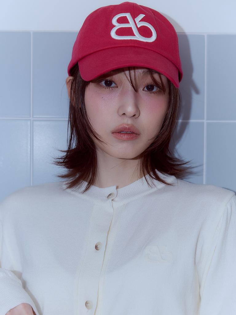 Bb' BENETTON Bb Baseball Cap (Red)