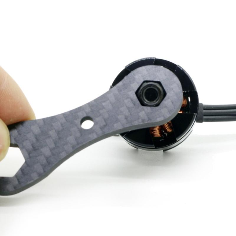 Small Hex Wrench Carbon Fiber Wrench 8/10mm Spanner 61mm/2.4-inch Length Compact-size Durable- Suitable for FPV Motor