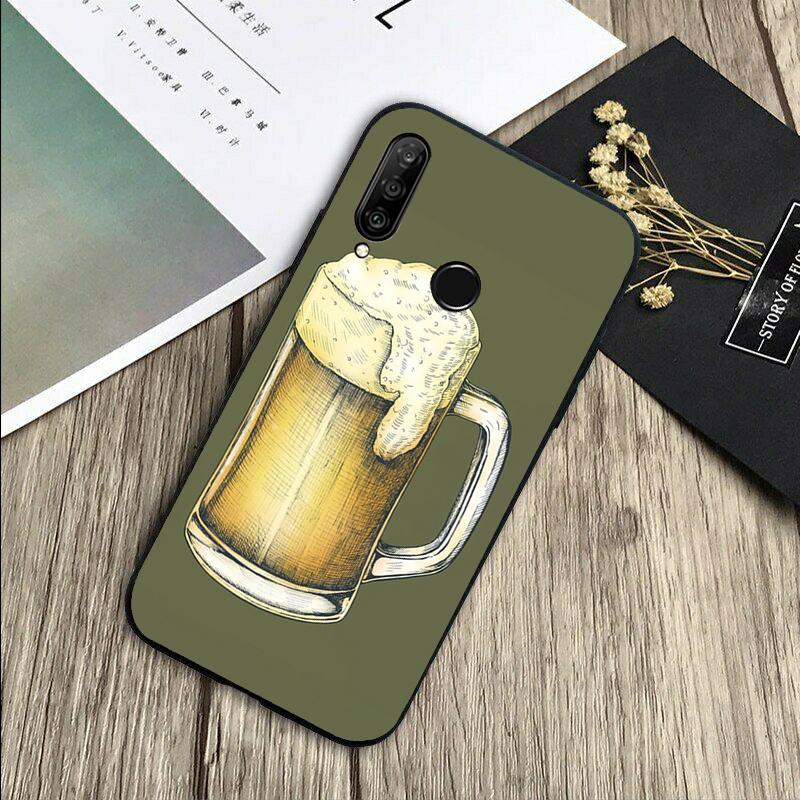 Beers Alcohol Summer Bubble For Huawei Nova Y72 Y73 Y90 Y70 Y60 Y91 Y61 12s 12i 11i 8i 9 10 SE P40 Lite P60 P30 Pro Case