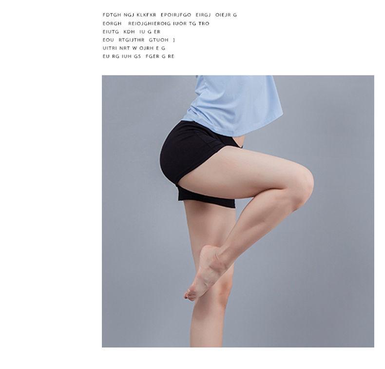 Women's Slimming Dance Yoga Pants, Elastic Three-Quarter Length Training Tights