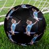 Erling Haaland Indoor Soccer Ball Colorful Machine Stitched PVC Size 5 Team Training Competition Ready Durable High-Bounce Cool Sports Gift