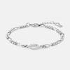 METROCITY JEWELRY M Basic Sterling Silver White Bracelet A243SB9210WPQ