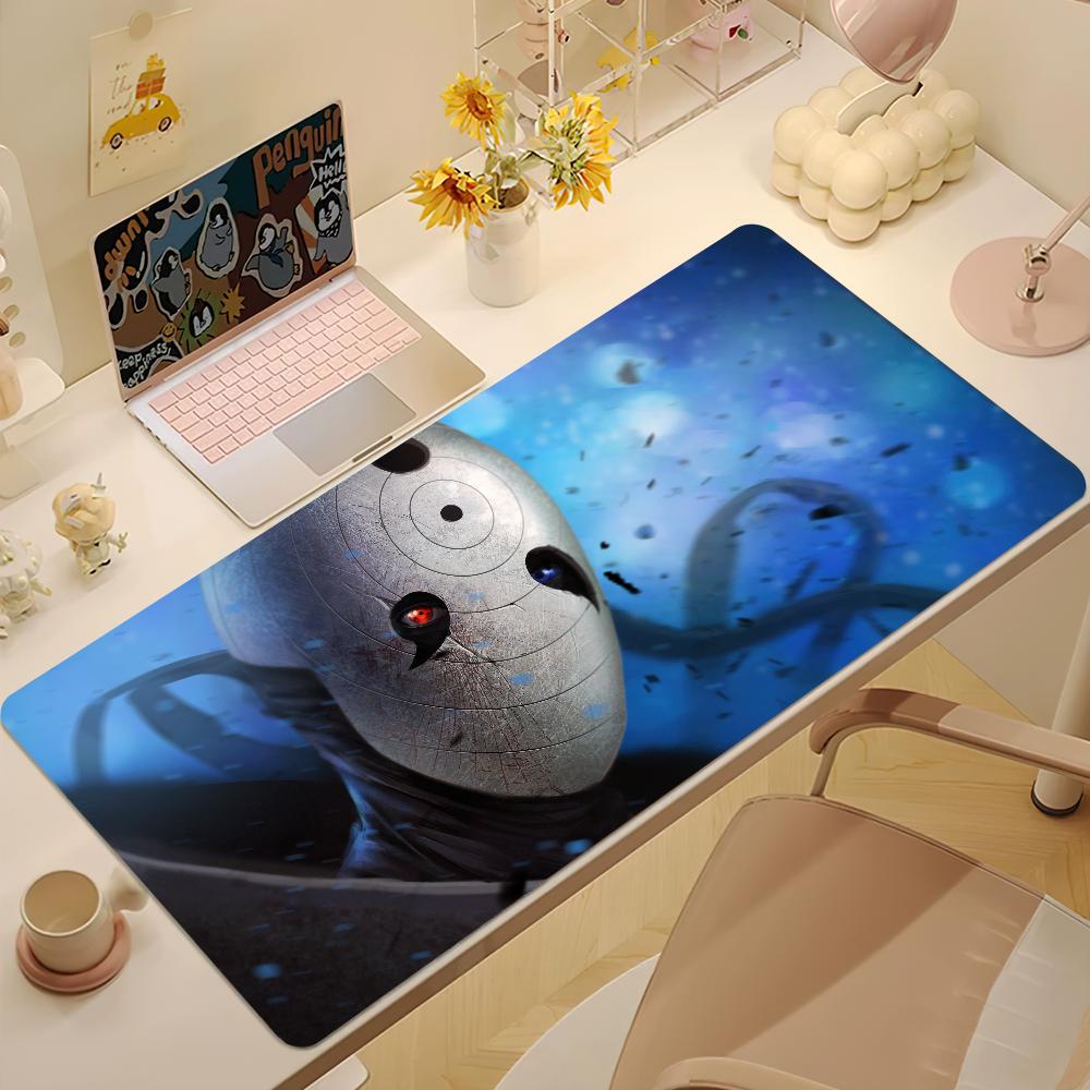 NNaruto Uzumaki Itachi Uchiha Mouse Pad Nonslip Thickened MousePad Large Writing Lockedge Gaming Cushion Office Student