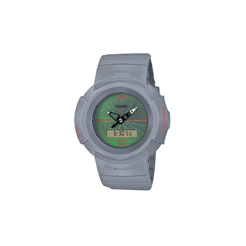 Casio G-SHOCK illustrated artist YOSHIROTTEN designed MUSIC NIGHT TOKYO theme quartz movement resin strap Japanese and Korean AW-500MNT-8APR-person
